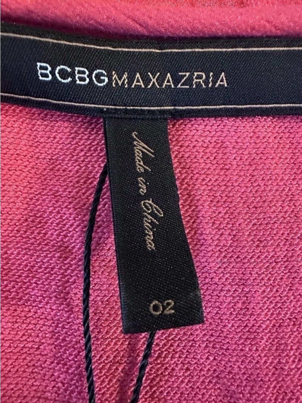 BCBG Max Azria 🌺 Raspberry Pink Ruffle Mini Dress Size 2 NWOT - Picture 7 of 9